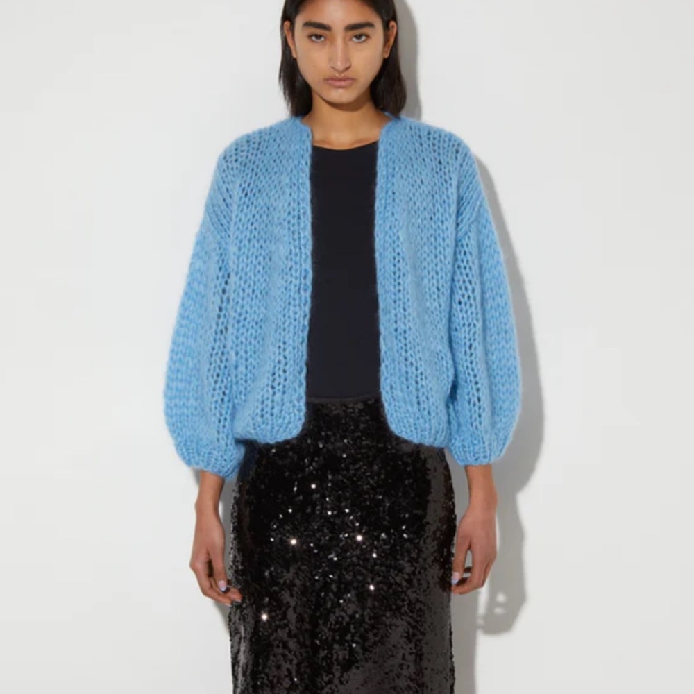 Black Maiami Mohair Cardigan M/L